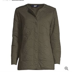 Women's Cotton Quilted Long Insulated Jacket